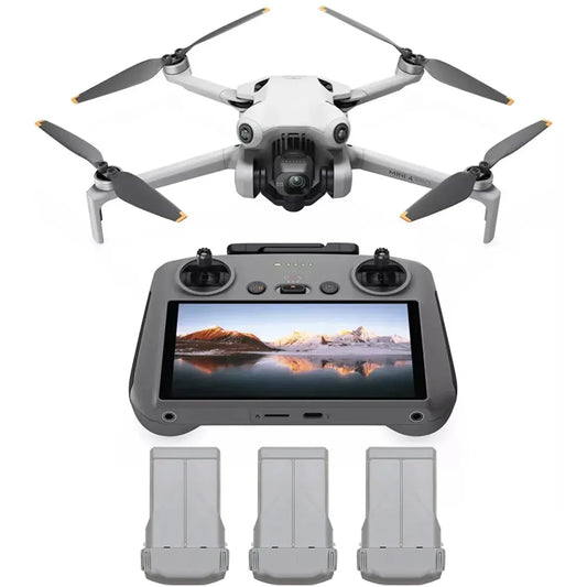 Drone DJI Mini 4 Pro Fly More Combo Plus (DJI RC 2) (GL) (caixa feia)